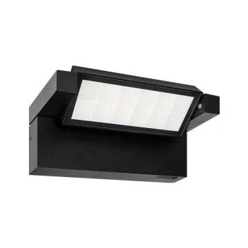 LED spoljašnje zidno svetlo LED/20W/230V 3000/4000/6500K IP54 crno