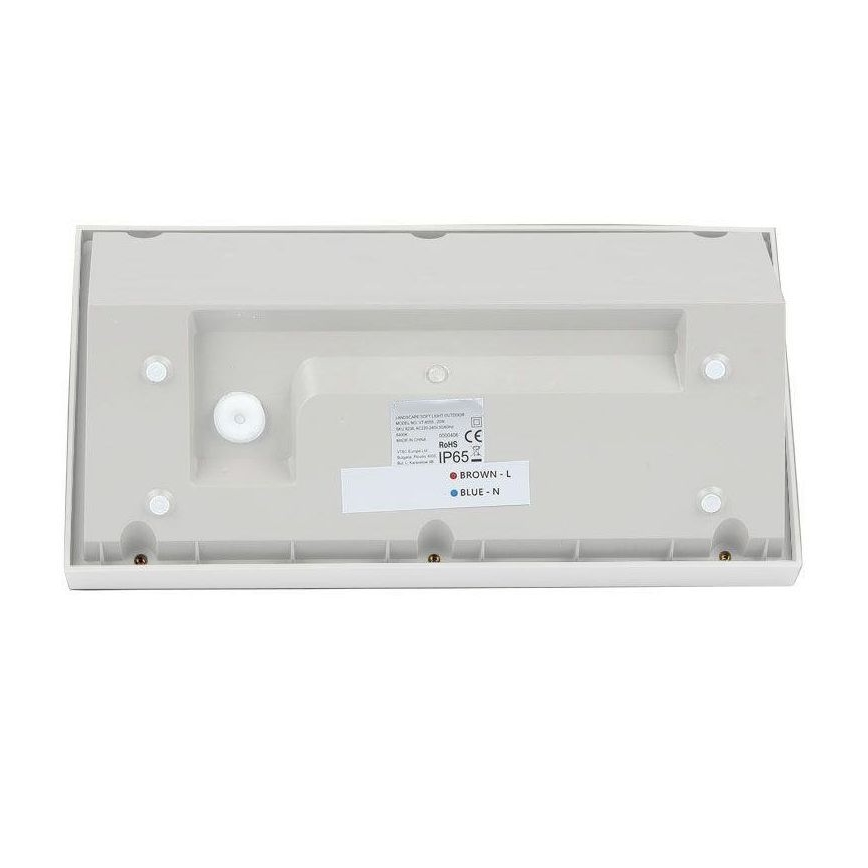 LED spoljašnje zidno svetlo LED/20W/230V 3000K IP65 belo