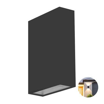 LED spoljašnje zidno svetlo LED/4W/230V 3000K IP65 crno