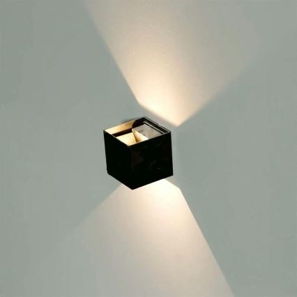 LED spoljašnje zidno svetlo LED/5W/230V 3000K IP65 crno