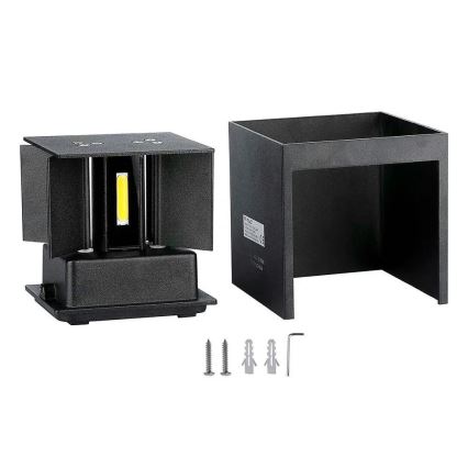 LED spoljašnje zidno svetlo LED/5W/230V 3000K IP65 crno
