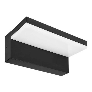 LED spoljašnje zidno svetlo LED/9W/230V 4000K IP44 crna