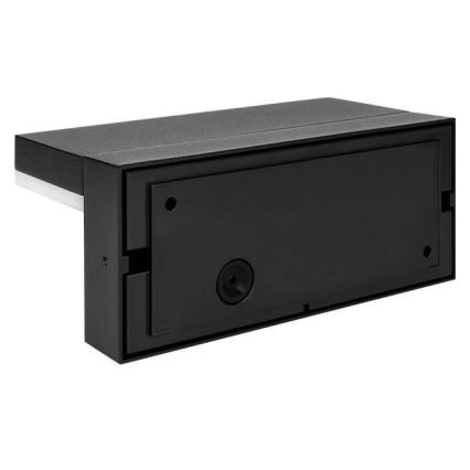 LED spoljašnje zidno svetlo LED/9W/230V 4000K IP44 crna