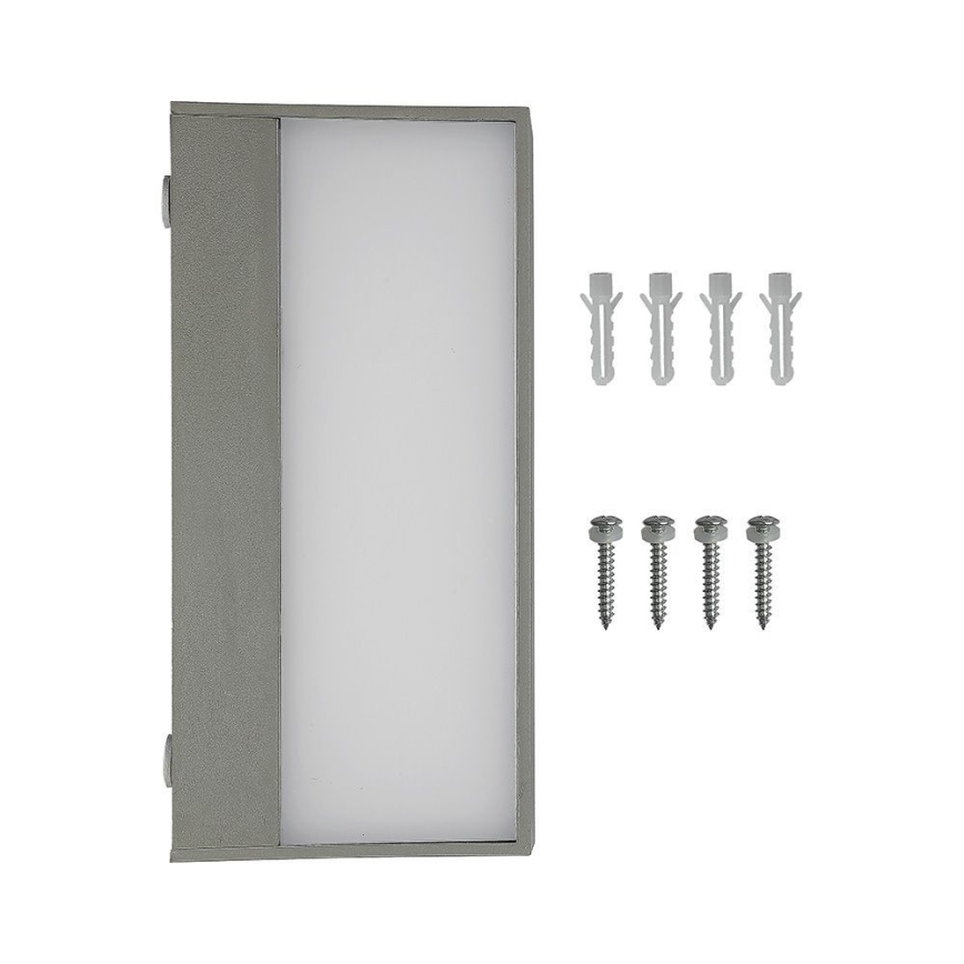 LED spoljašnje zidno svetlo LED/9W/230V 6400K IP65