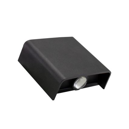 LED spoljašnje zidno svetlo LUNARIX LED/2W/230V 3000-6000K CRI 90 IP54 crno