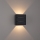 LED spoljašnje zidno svetlo LUXLINE 6W/230V 3000K IP54 crno