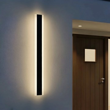 LED spoljašnje zidno svetlo MIRANA S LED/25W/230V 4000K IP44 120 cm crno