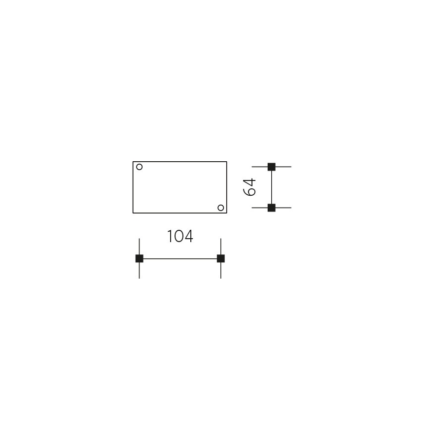 LED spoljašnje zidno svetlo NATURA LED/12W/230V 4000K IP65 braon/antracit