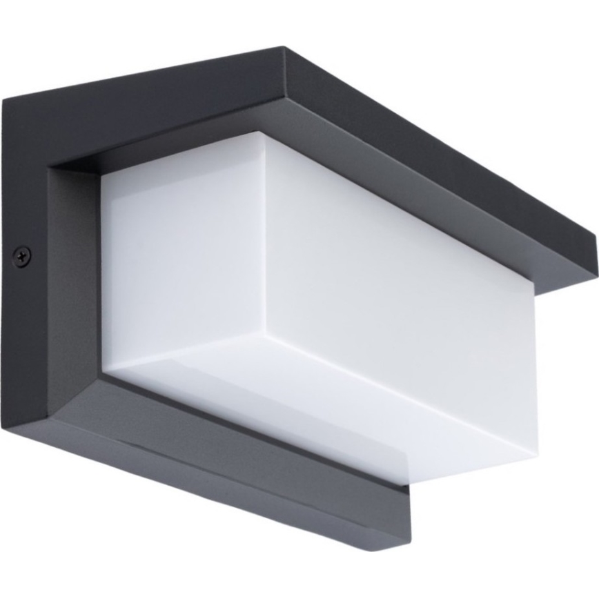 LED spoljašnje zidno svetlo NEELY 1xE27/9W/230V 4000K IP54 antracit