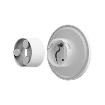 LED spoljašnje zidno svetlo PIATTA LED/12W/230V 3000/4000/6000K prečnik 18 cm IP44 belo