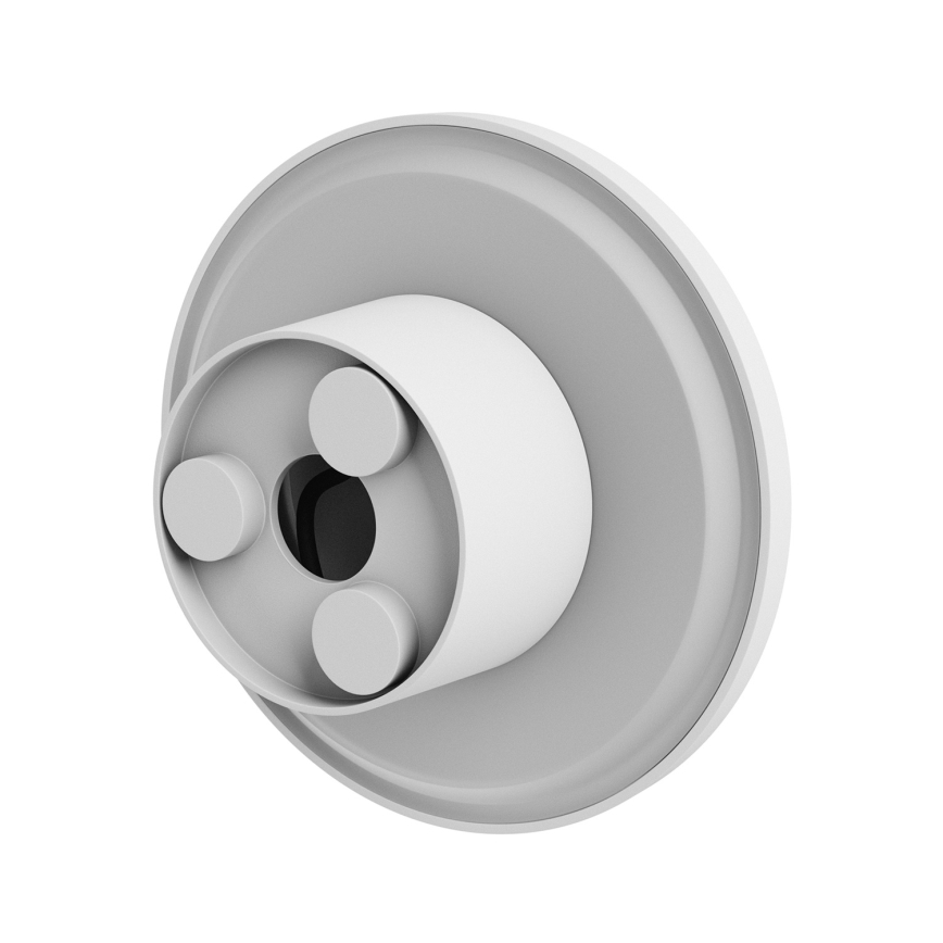 LED spoljašnje zidno svetlo PIATTA LED/12W/230V 3000/4000/6000K prečnik 18 cm IP44 belo