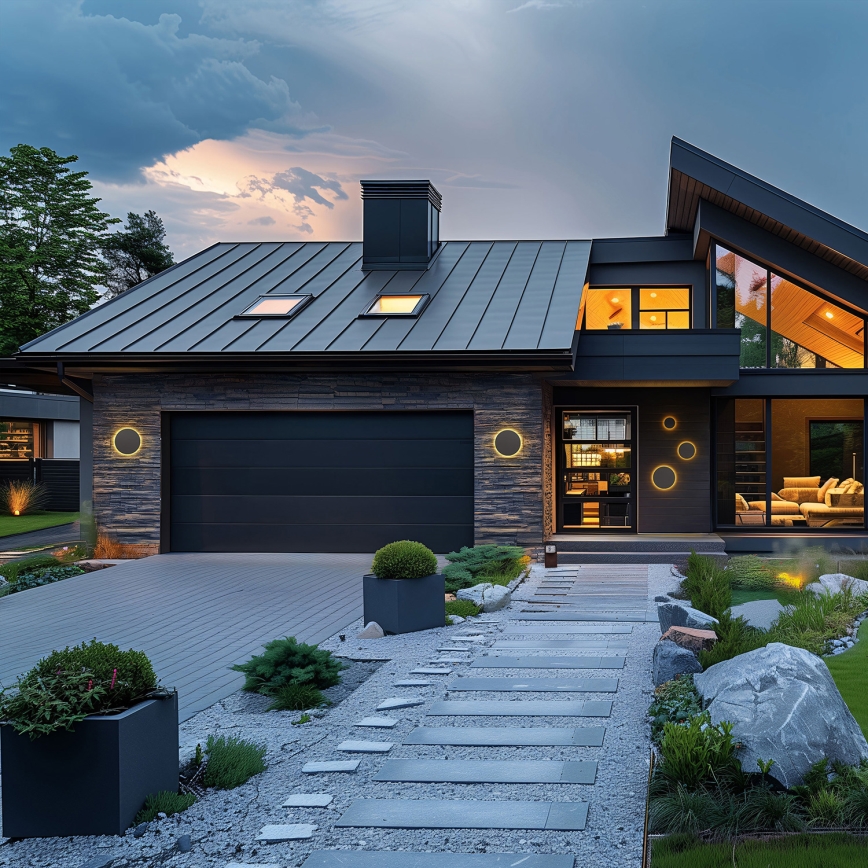 LED spoljašnje zidno svetlo PIATTA LED/12W/230V 3000/4000/6000K pr. 18 cm IP44 crna