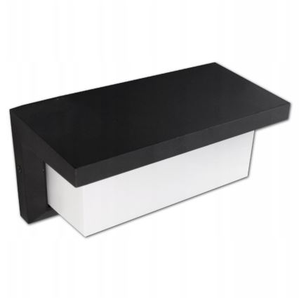LED spoljašnje zidno svetlo sa senzorom LED/12W/230V IP54 crno