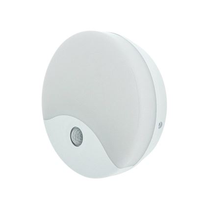 LED spoljašnje zidno svetlo sa senzorom pokreta LED/18W/230V IP44 belo