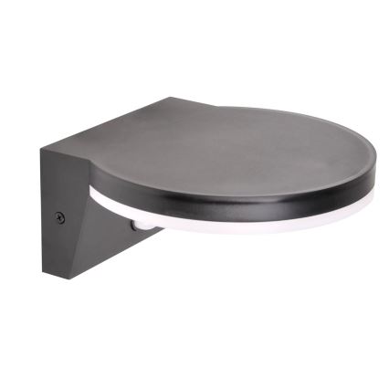 LED spoljašnje zidno svetlo sa senzorom TESA LED/10W/230V IP54 crno