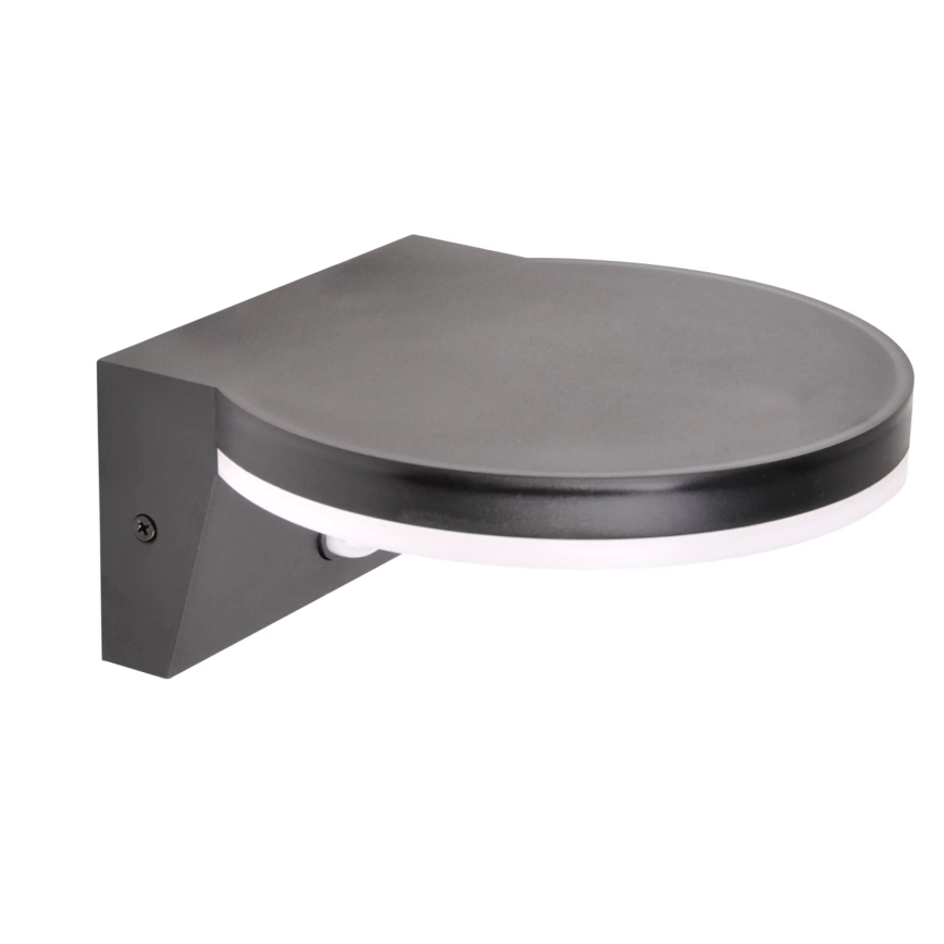 LED spoljašnje zidno svetlo sa senzorom TESA LED/10W/230V IP54 crno