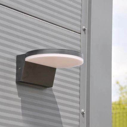 LED spoljašnje zidno svetlo TESA LED/10W/230V IP54 crno