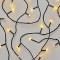 LED spoljašnji božićni lanac 100xLED/10m IP44 topla bela
