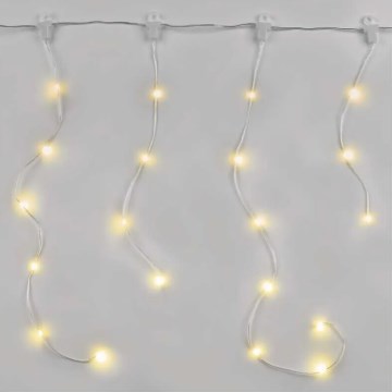 LED spoljašnji božićni lanac 100xLED/8 funkcija 7,9x0,7m IP44 topla bela