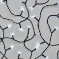 LED spoljašnji božićni lanac 120xLED/3xAA 8,9m IP44 hladno belo