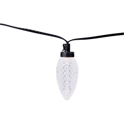 LED spoljašnji božićni lanac 20xLED/230V 14,5 m IP44 topla bela