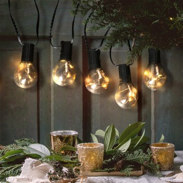 LED spoljašnji dekorativni niz GIRLANDA 10xLED/3xAA 3 m IP44 toplo belo