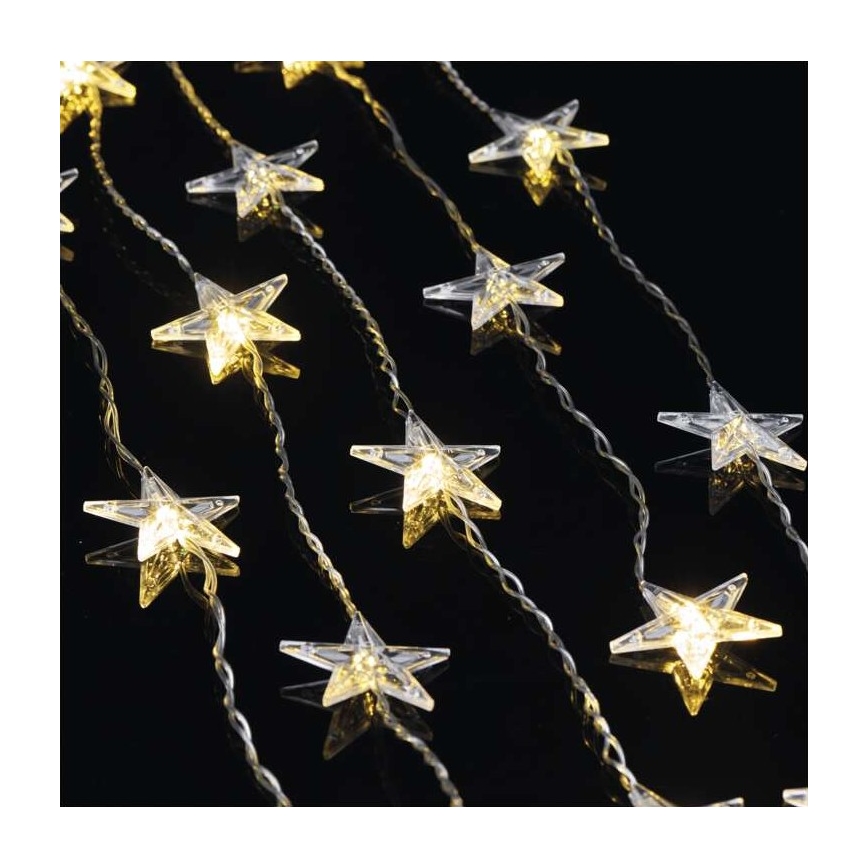 LED spoljašnji lanac 30xLED/3,9m IP44 zvezde