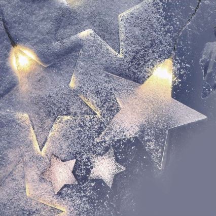 LED spoljašnji lanac 30xLED/3,9m IP44 zvezde