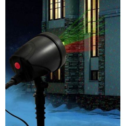 LED spoljašnji laserski projektor LED/5W/230V IP44