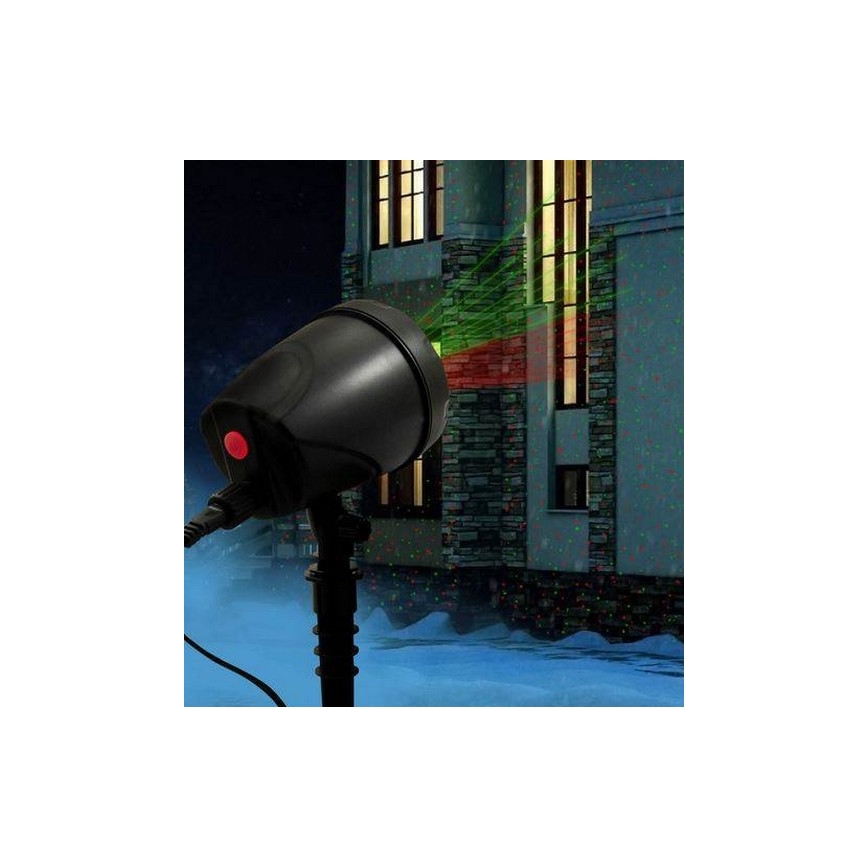 LED spoljašnji laserski projektor LED/5W/230V IP44