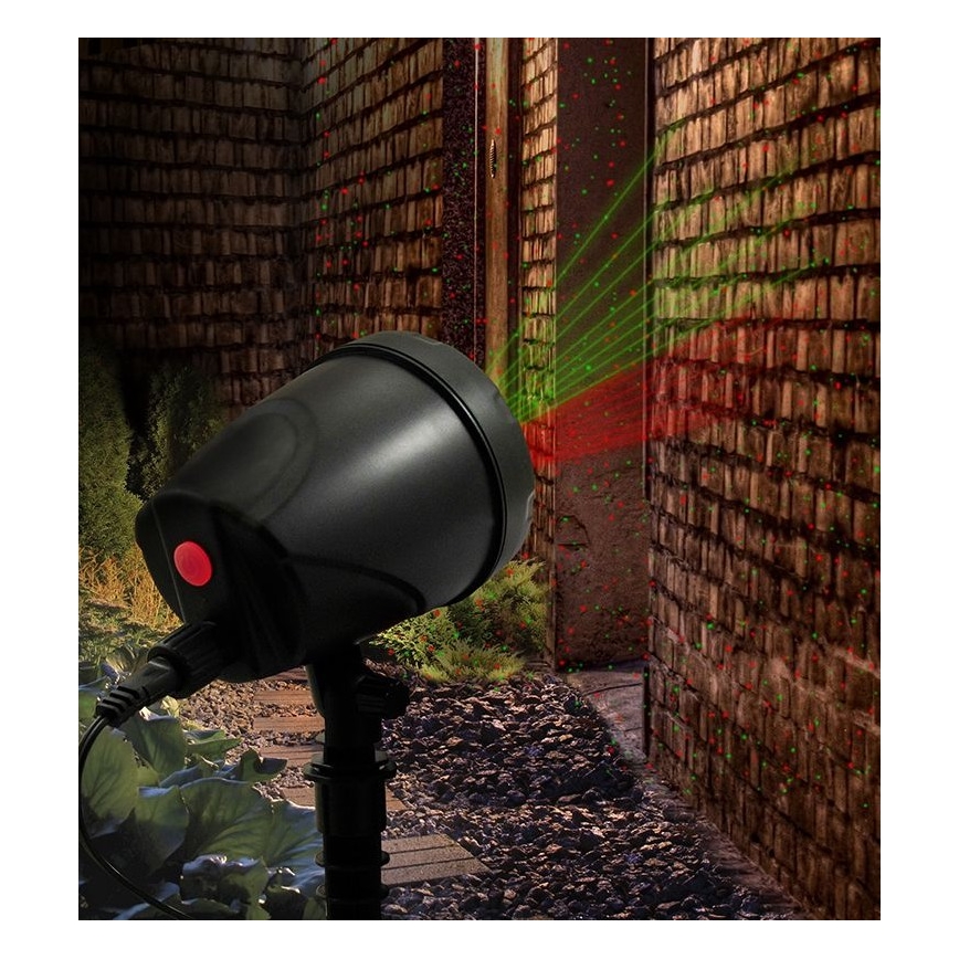 LED spoljašnji laserski projektor LED/5W/230V IP44