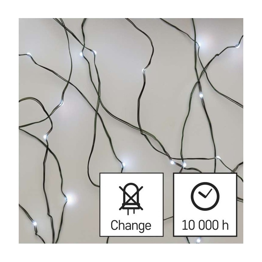 LED spoljašnji niz 150xLED/20m IP44 hladna bela