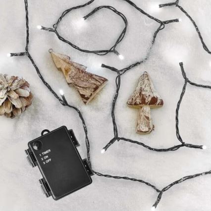 LED spoljašnji niz 40xLED/3xAA 3,3m IP44 hladno bela