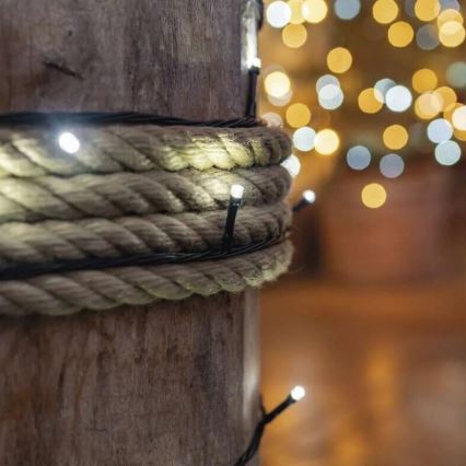 LED spoljašnji niz 50xLED/5m IP44 hladna bela