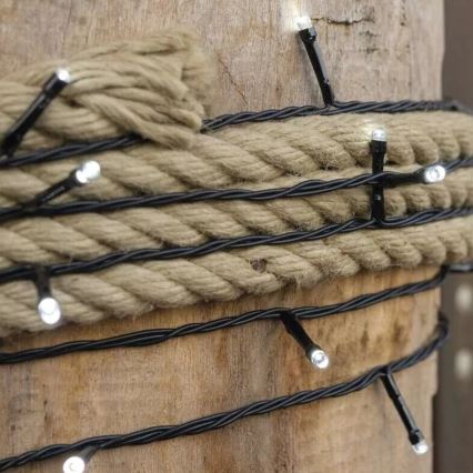 LED spoljašnji niz 50xLED/5m IP44 hladna bela