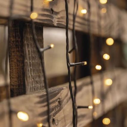 LED spoljašnji niz 50xLED/5m IP44 topla bela