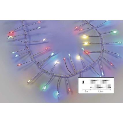 LED spoljašnji niz 960xLED/8 funkcija 9,6m IP44 višebojno