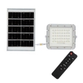 LED spoljašnji prigušiva solarni reflektor LED/10W/3,2V IP65 6400K 6000 mAh bela + daljinski upravljač