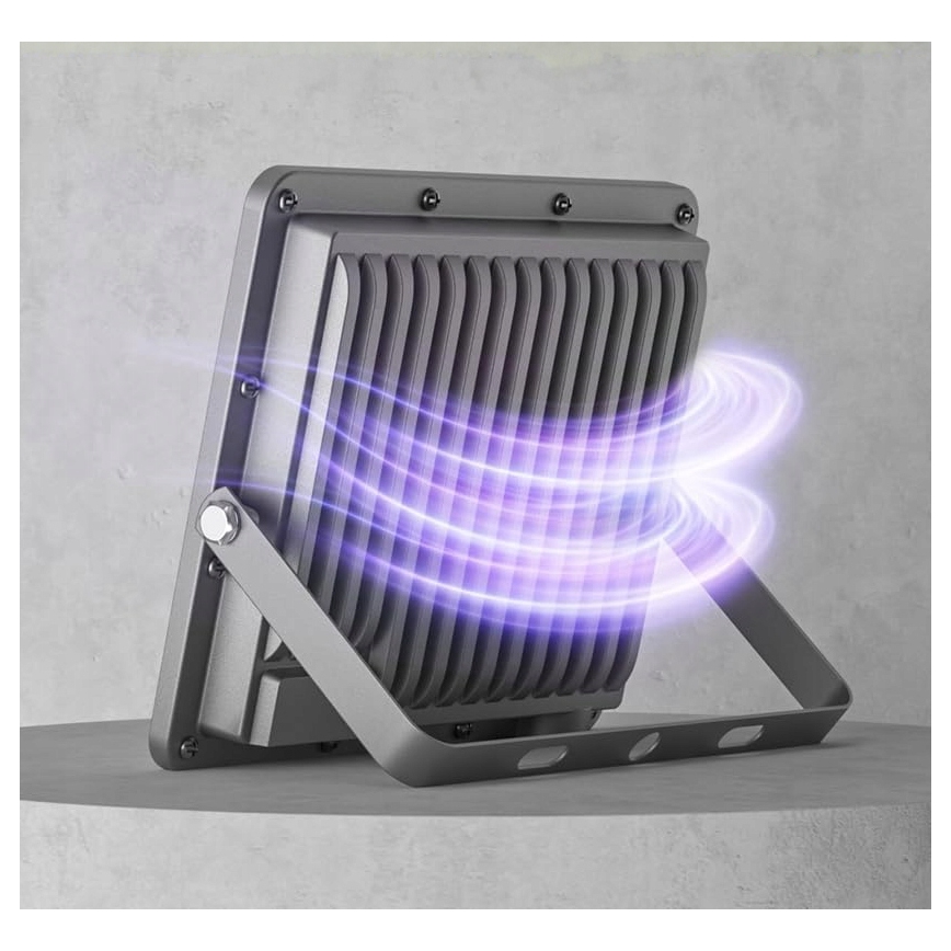 LED spoljašnji reflektor LED/100W/230V 4500K IP65 siva