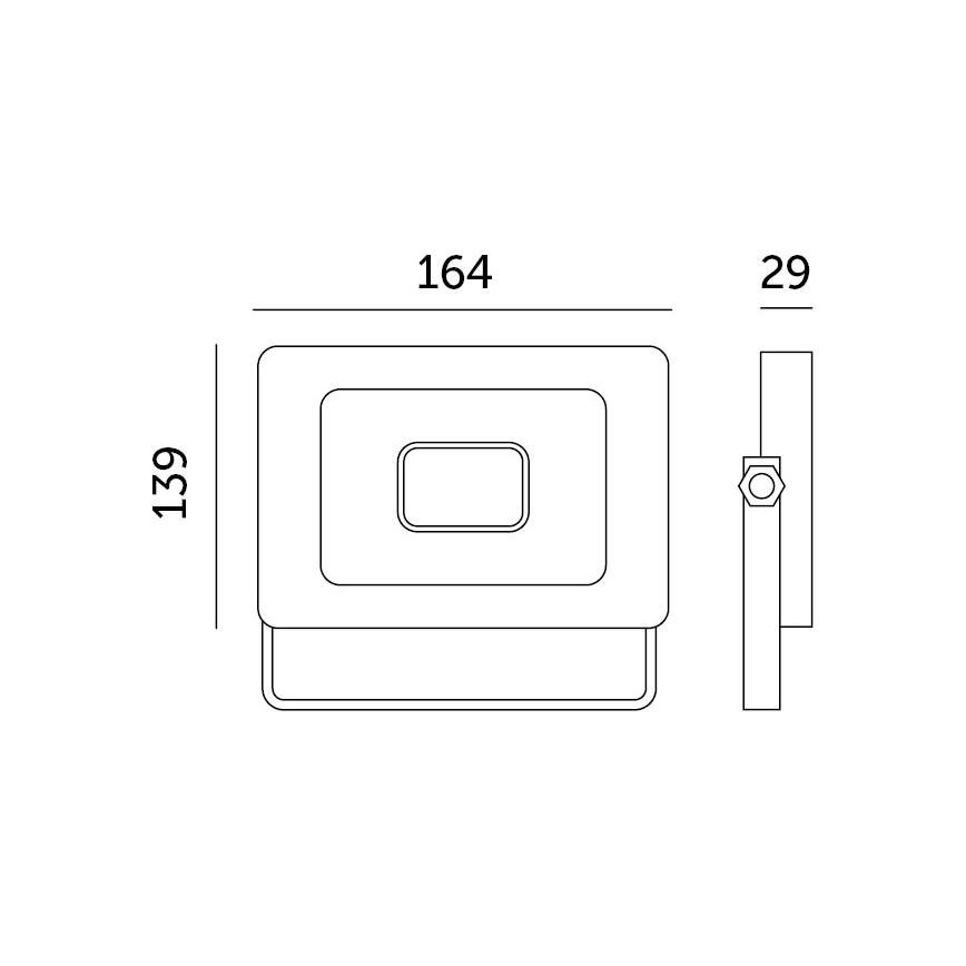 LED spoljašnji reflektor LED/30W/230V IP65 6500K