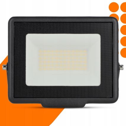 LED spoljašnji reflektor LED/50W/230V 4500K IP65 crna