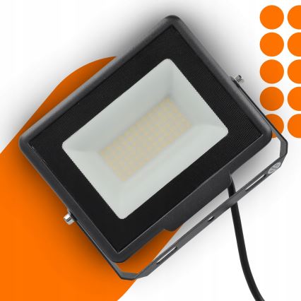 LED spoljašnji reflektor LED/50W/230V 4500K IP65 crna