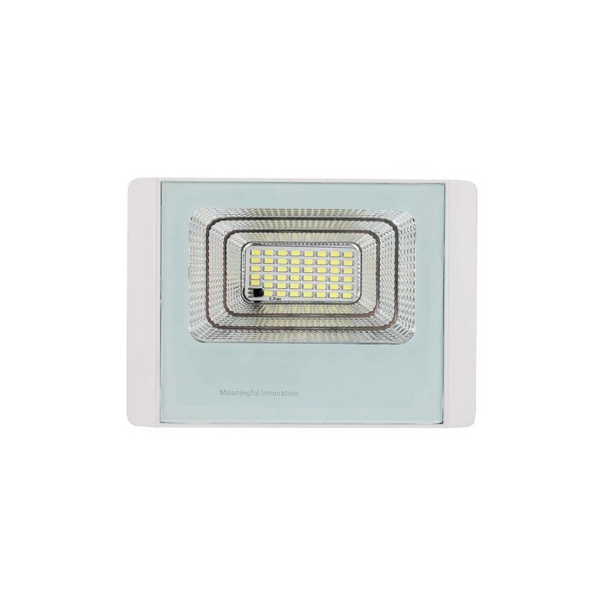LED spoljašnji solarni reflektor LED/12W/3,2V IP65 6400K 20000 mAh + daljinski upravljač