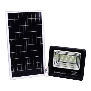 LED spoljašnji solarni reflektor LED/40W/10V IP65 6000K 20000 mAh + daljinski upravljač