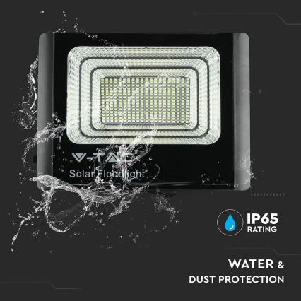 LED spoljašnji solarni reflektor LED/40W/10V IP65 6000K 20000 mAh + daljinski upravljač