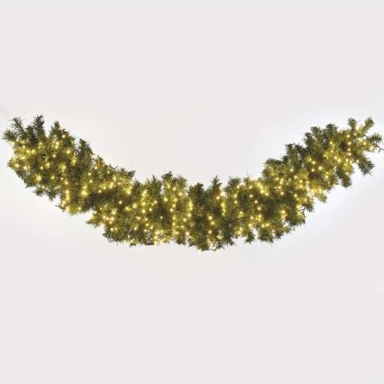 LED spoljašnji svetlosni niz 600 LED/17 m IP44 topla bela