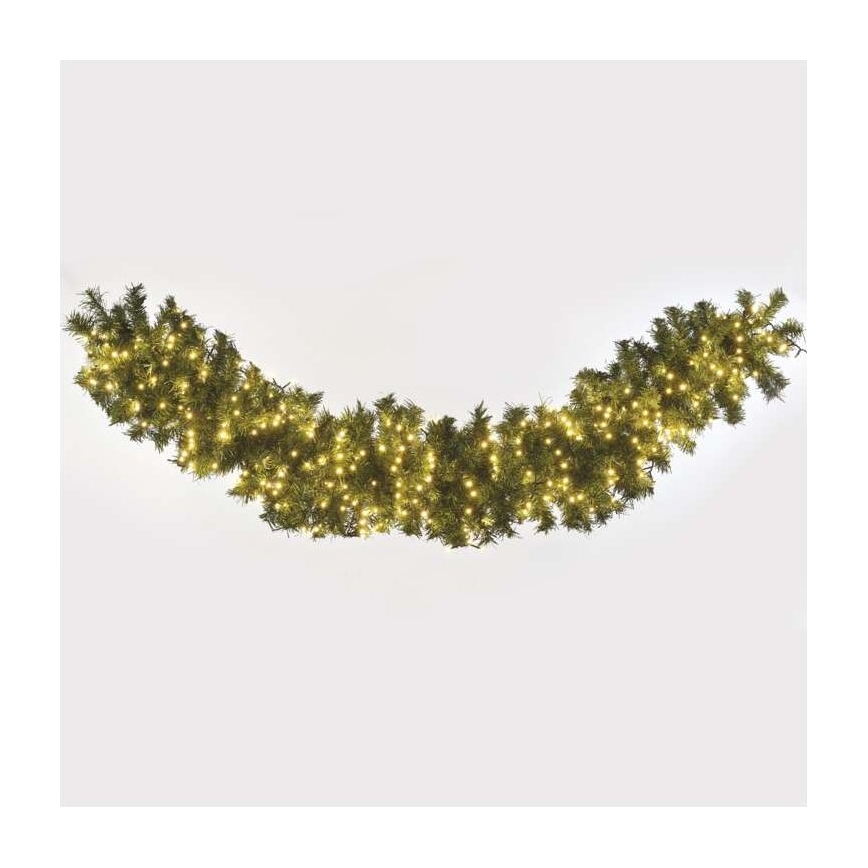 LED spoljašnji svetlosni niz 600 LED/17 m IP44 topla bela