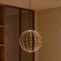 LED spoljna božićna dekoracija LED/2,1W/230V Ø 40 cm IP44 topla bela