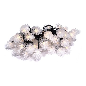 LED spoljna božićna girlanda 40xLED/15m IP44 toplo bela