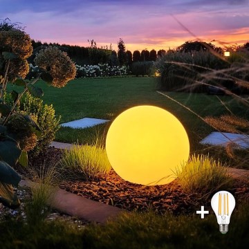 LED spoljna lampa GLOBO 1xE27/11W/230V prečnik 30 cm IP44